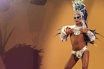 Segunda edición de la Gala Drag Queen de La Breña (Foto TA)